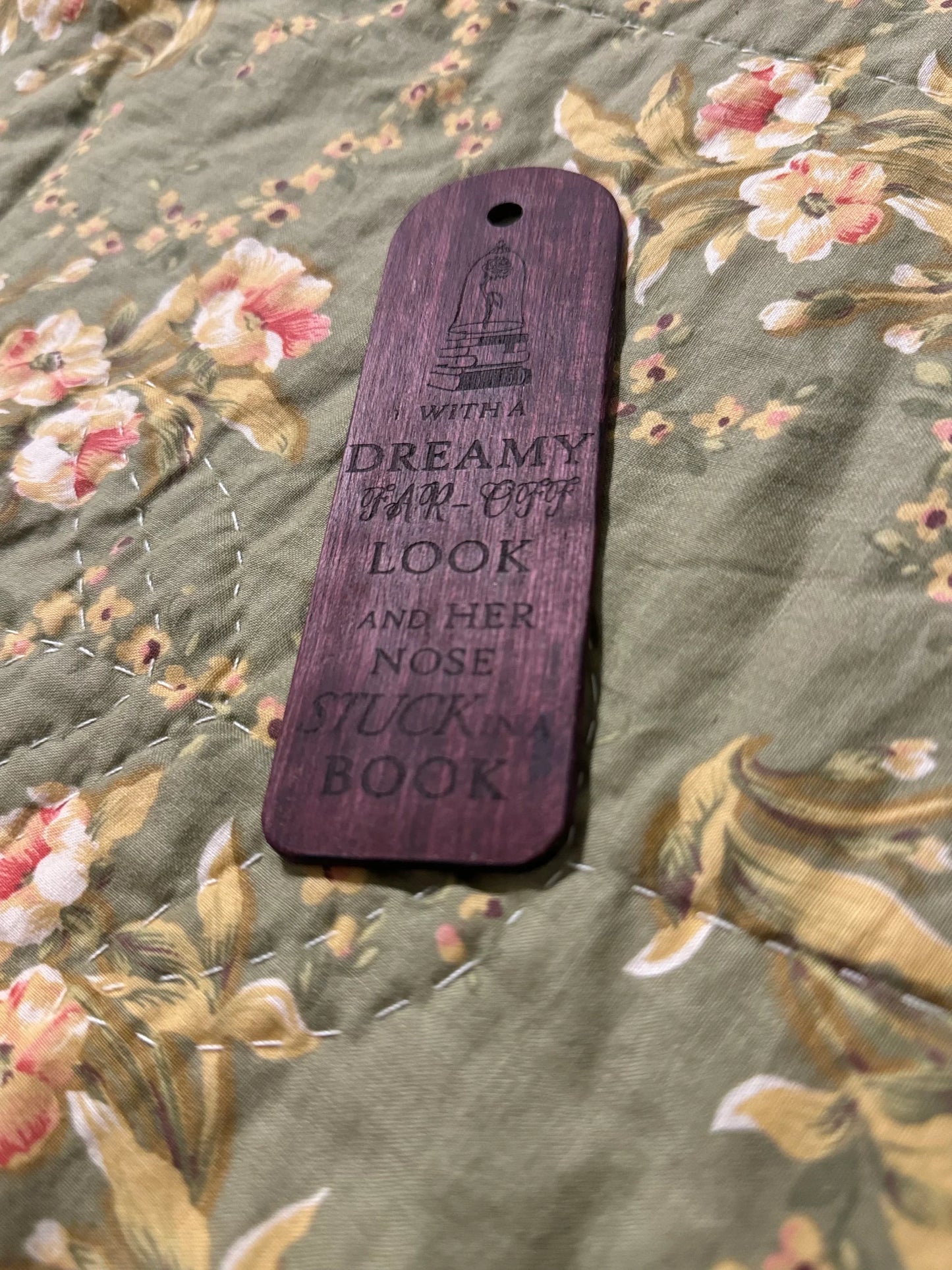 Personalized Engraved Wooden Bookmarks